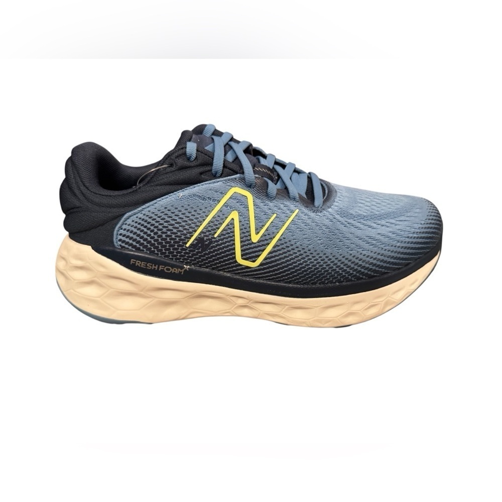 New Balance Fresh Foam Blue and Yellow Athletic Sneakers Women’s Size 10 Wide - Picture 1 of 10